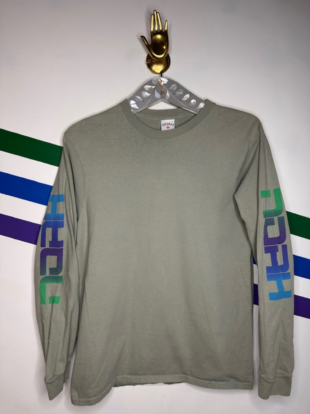 NOAH NYC Logo long sleeve tshirt men’s medium